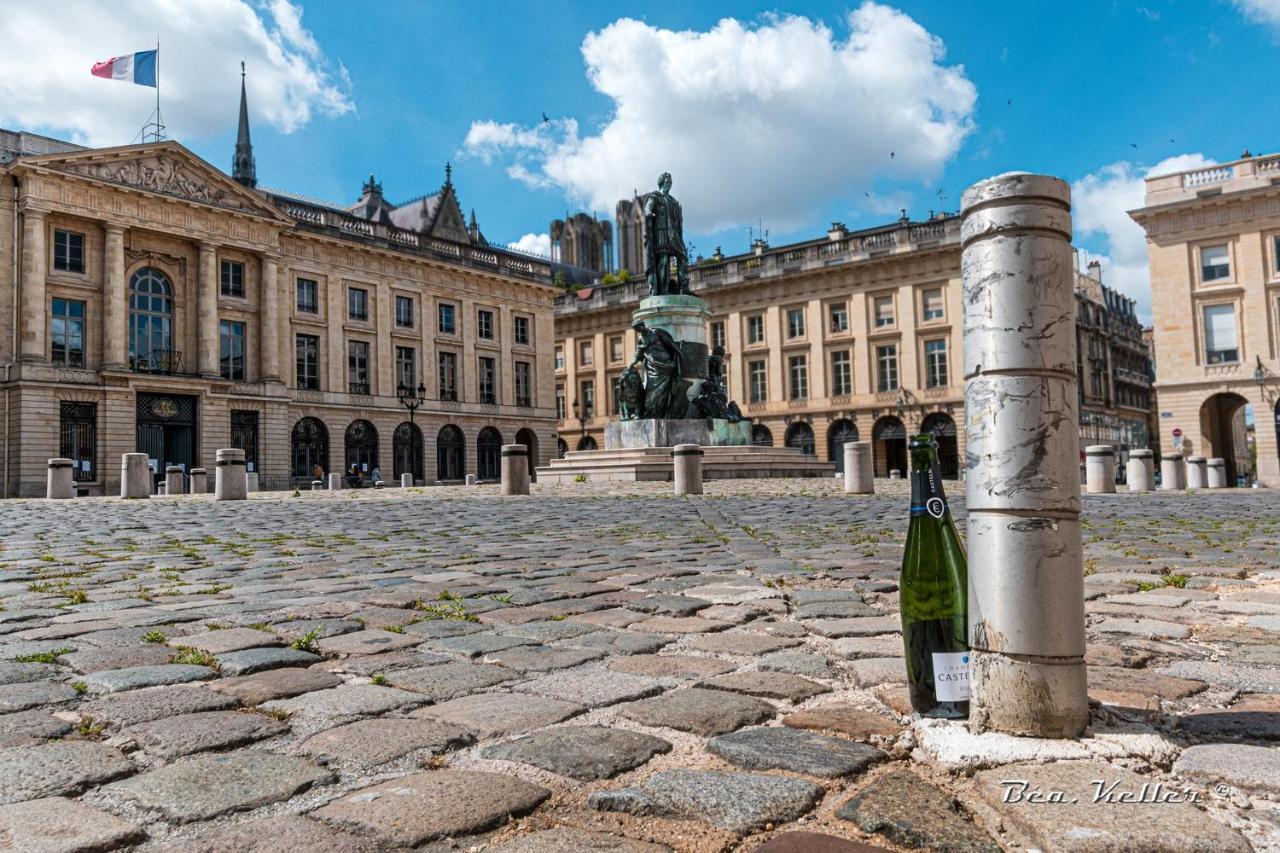 Augustins Appartement T2 Lumineux Proche Cathedrale Reims Zewnętrze zdjęcie