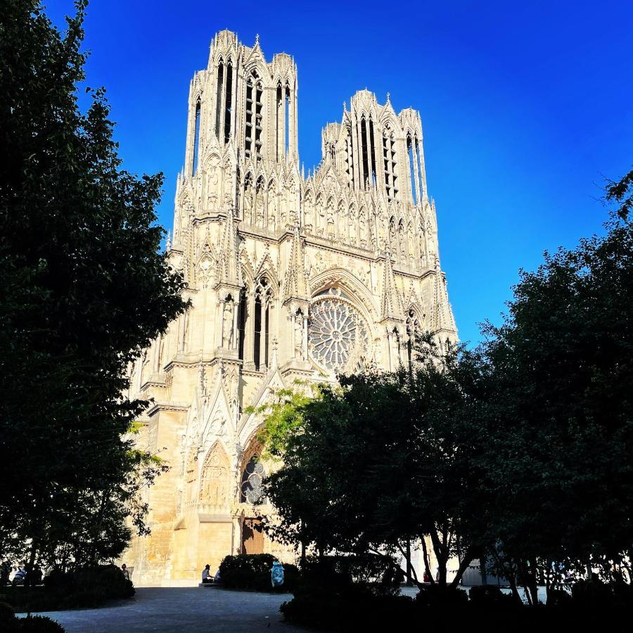 Augustins Appartement T2 Lumineux Proche Cathedrale Reims Zewnętrze zdjęcie