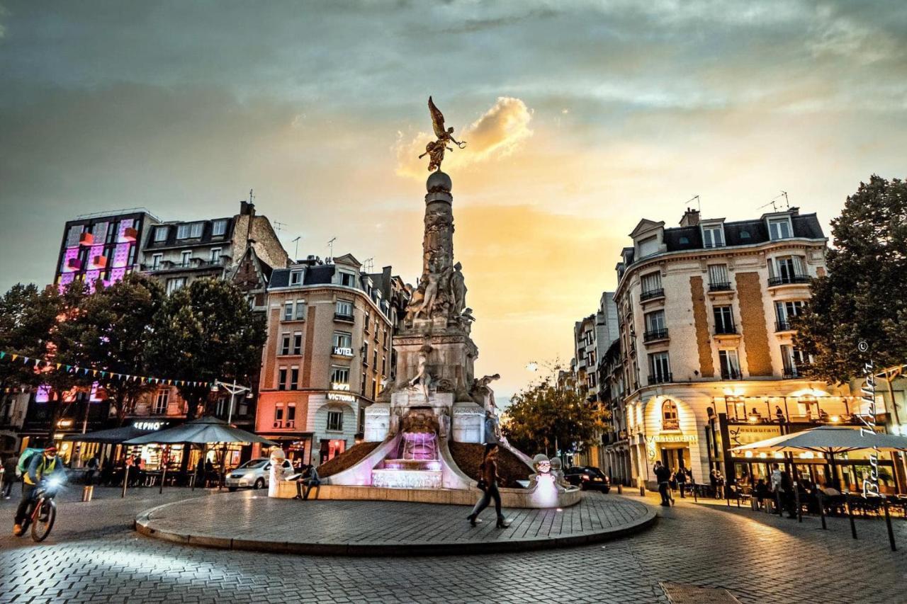 Augustins Appartement T2 Lumineux Proche Cathedrale Reims Zewnętrze zdjęcie