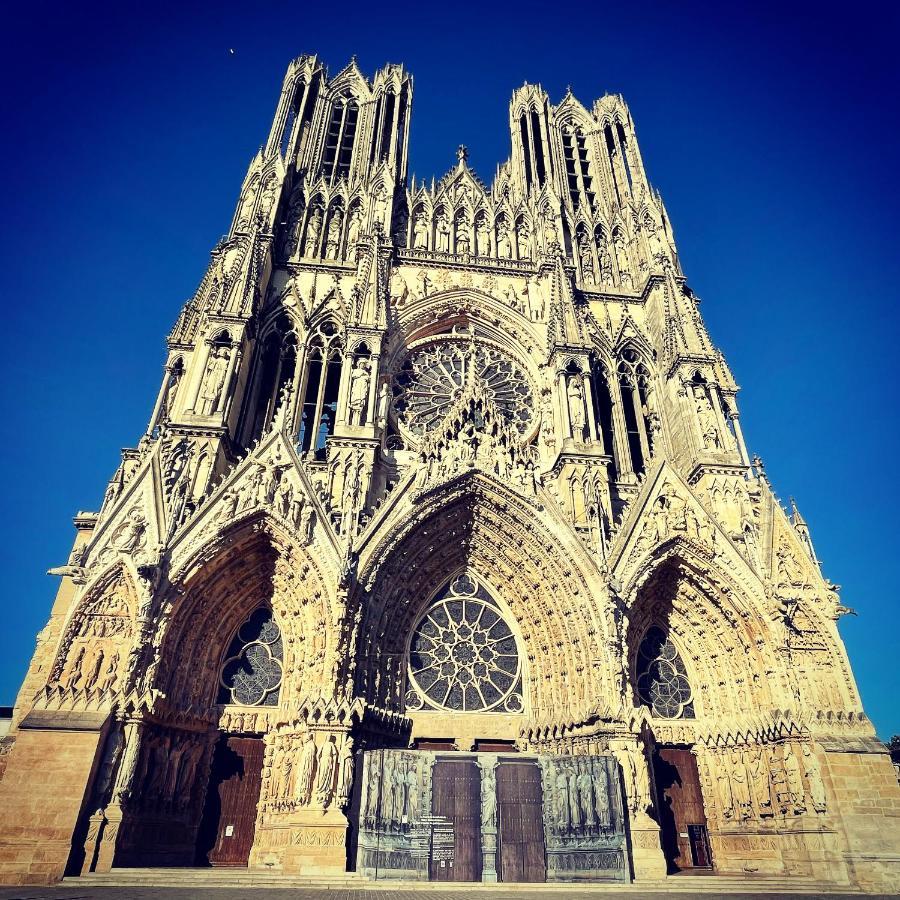 Augustins Appartement T2 Lumineux Proche Cathedrale Reims Zewnętrze zdjęcie